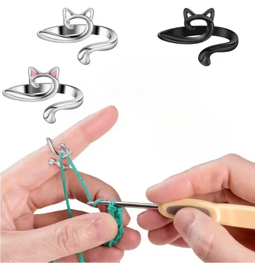 Crochet Caddy Organizer – Portable Yarn & Tool Tote with Removable Wrist Strap, Smooth Tension - 