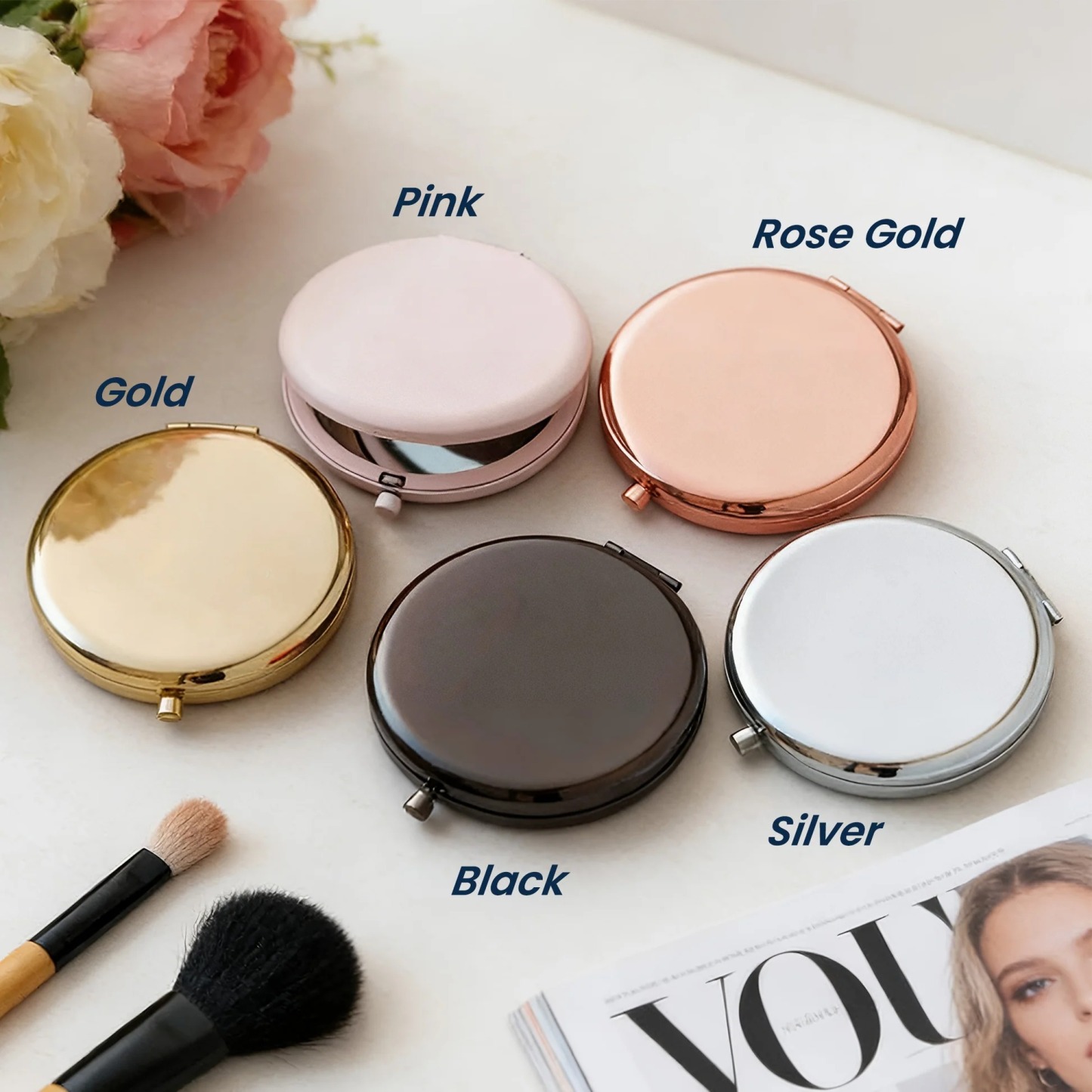 To My Wife Never Forget That I Love You - Personalized Compact Mirror