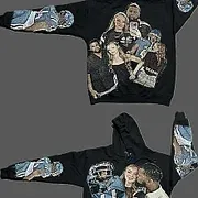 Custom Vintage Photo Hoodie Personalized Cool Hoodies Gift For Her Or Him - 