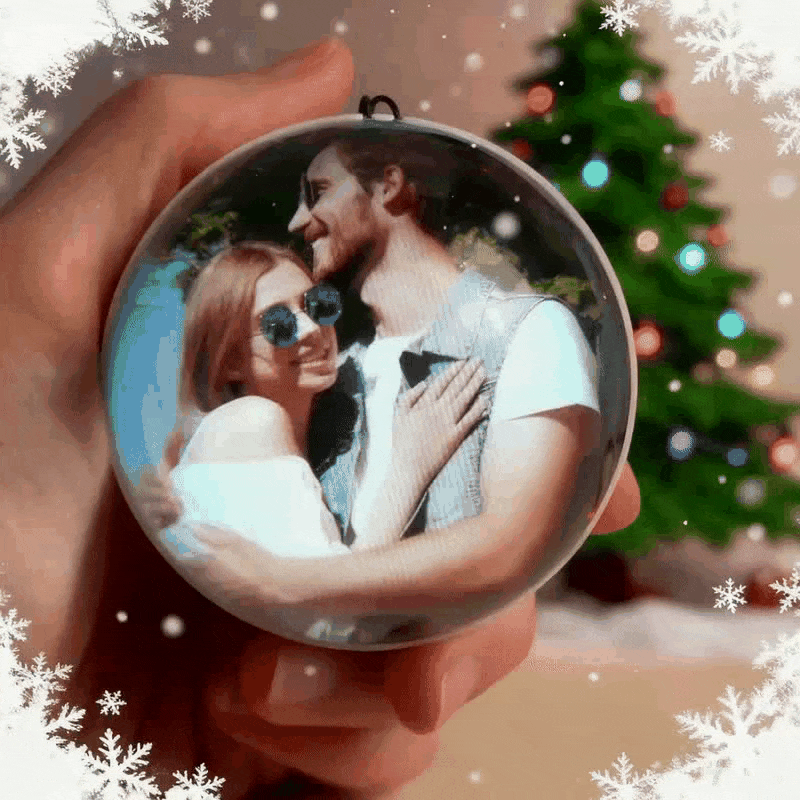 Christmas Magic Crystal Ball Hold Breathable Memories in Your Hand - 