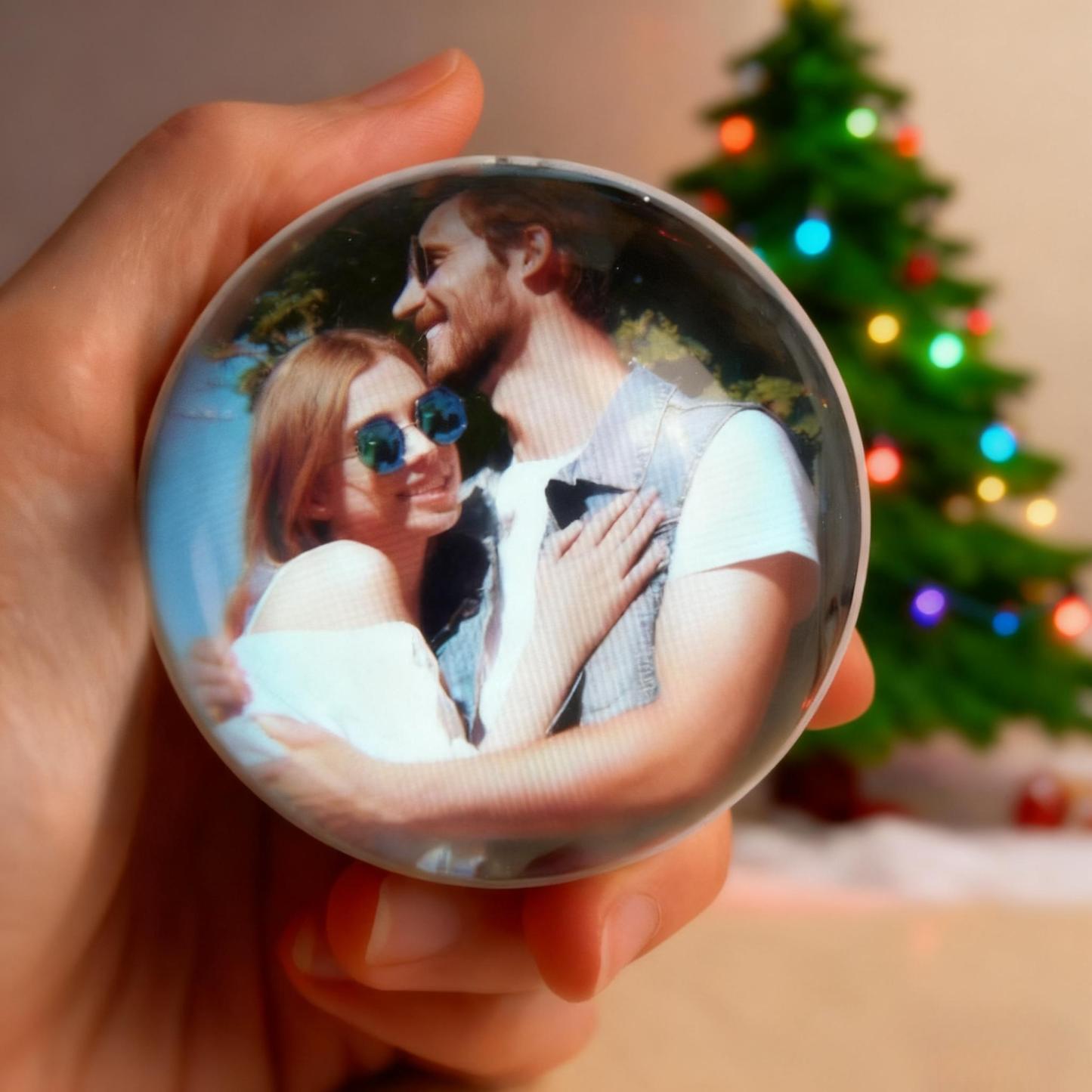 Christmas Magic Crystal Ball Hold Breathable Memories in Your Hand - 