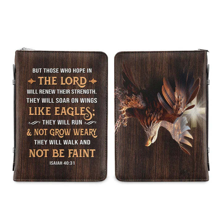 Custom Name But Those Who Hope In The Lord Isaiah Bible Cover