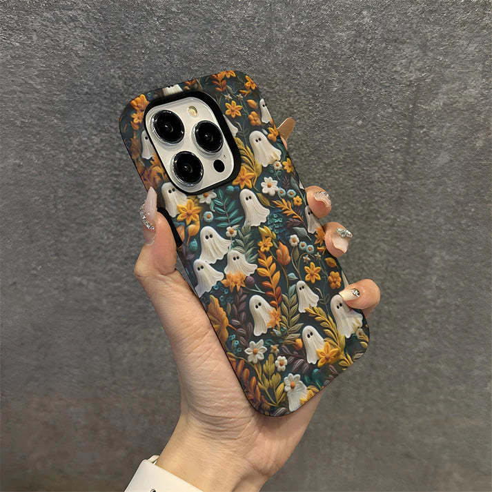 Haunted Garden iPhone Case Halloween Element Phone case The Best Gift For Your Friends