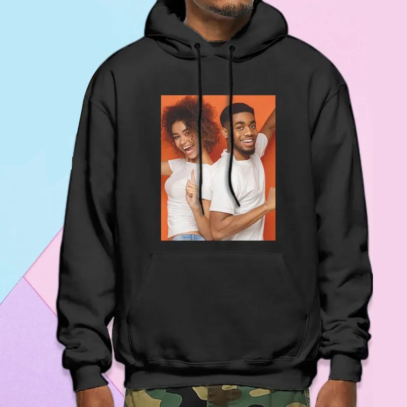 Personalisierter Langarm-fotopullover, Herren-hoodie, Sweatshirt, Für Liebhaber - 