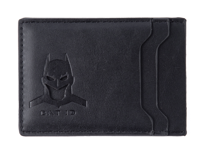 Bat Id Wallet Die Ultimative Superhelden-inspirierte Ledergeldbörse Für Männer, Vatertagsgeschenk -