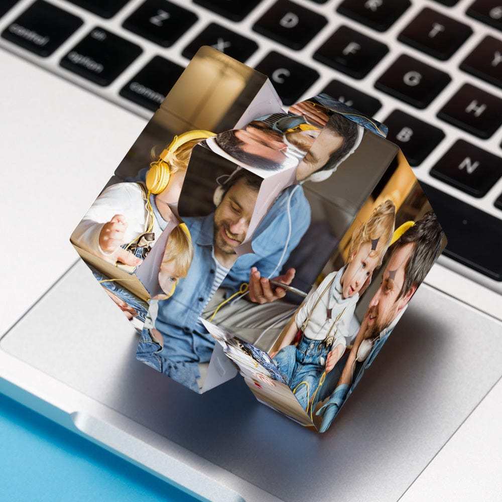 Vatertagsgeschenke Benutzerdefinierte Zauberwürfel Geschenk Für Papa - 