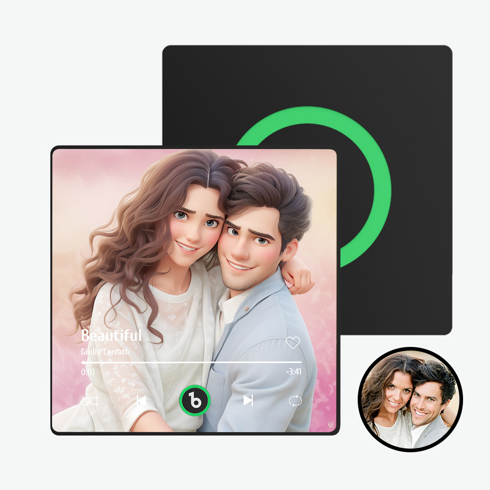 Benutzerdefinierte Cartoon-paar-kühlschrankmagnet-aufkleber, Geschenke Für Sie