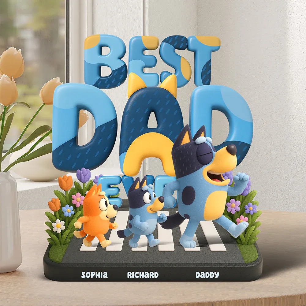 Hunde-papa-plakette – Personalisierte Geschenke - 