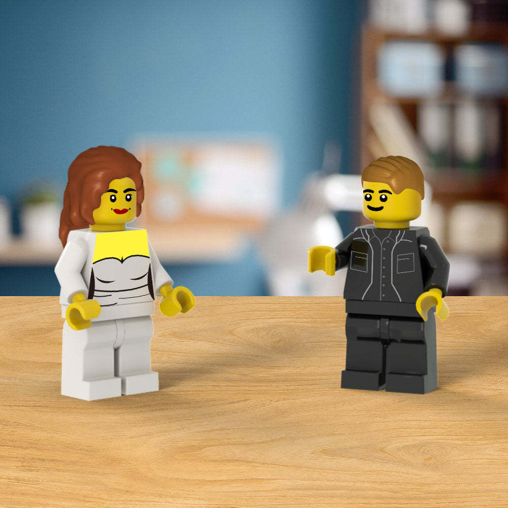 Benutzerdefinierte Minifiguren, Personalisierte Minifiguren, Erstellen Sie Ihre Eigenen Minifiguren - FotoPortemonnaie