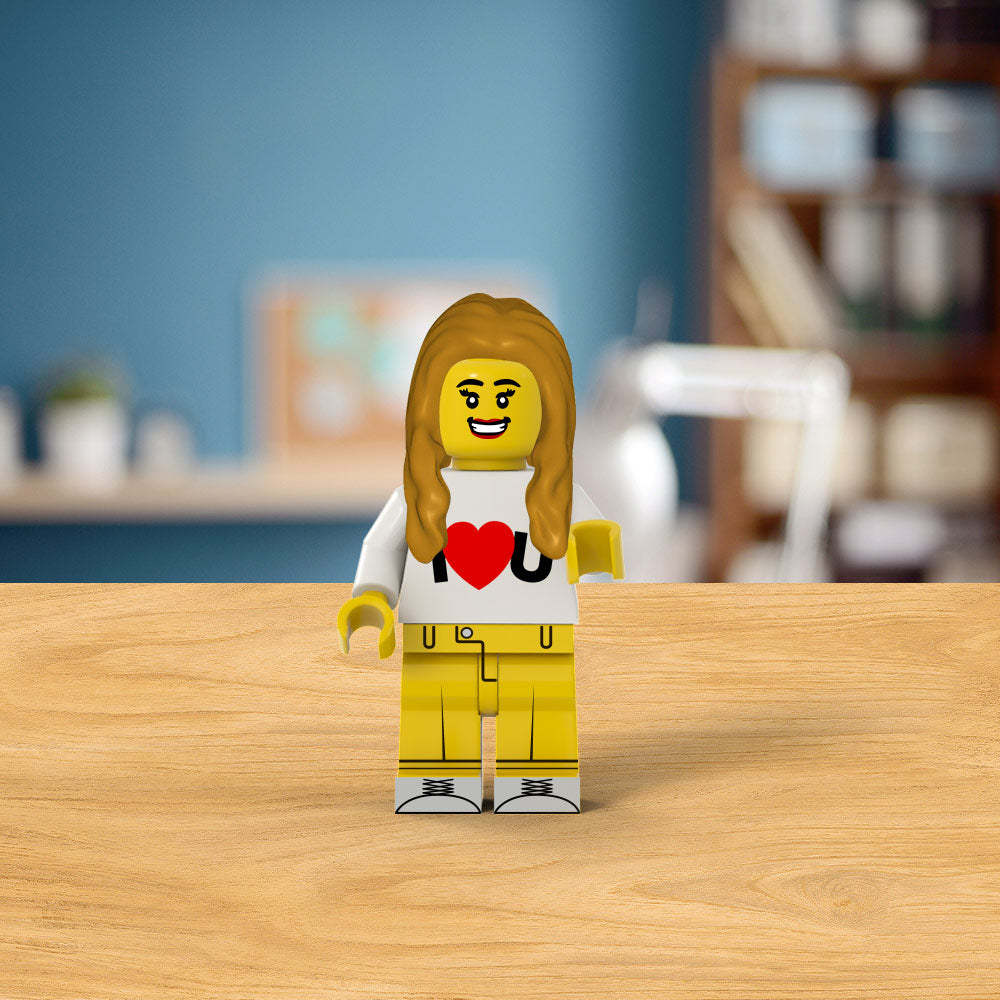 Benutzerdefinierte Minifiguren, Personalisierte Minifiguren, Erstellen Sie Ihre Eigenen Minifiguren - FotoPortemonnaie