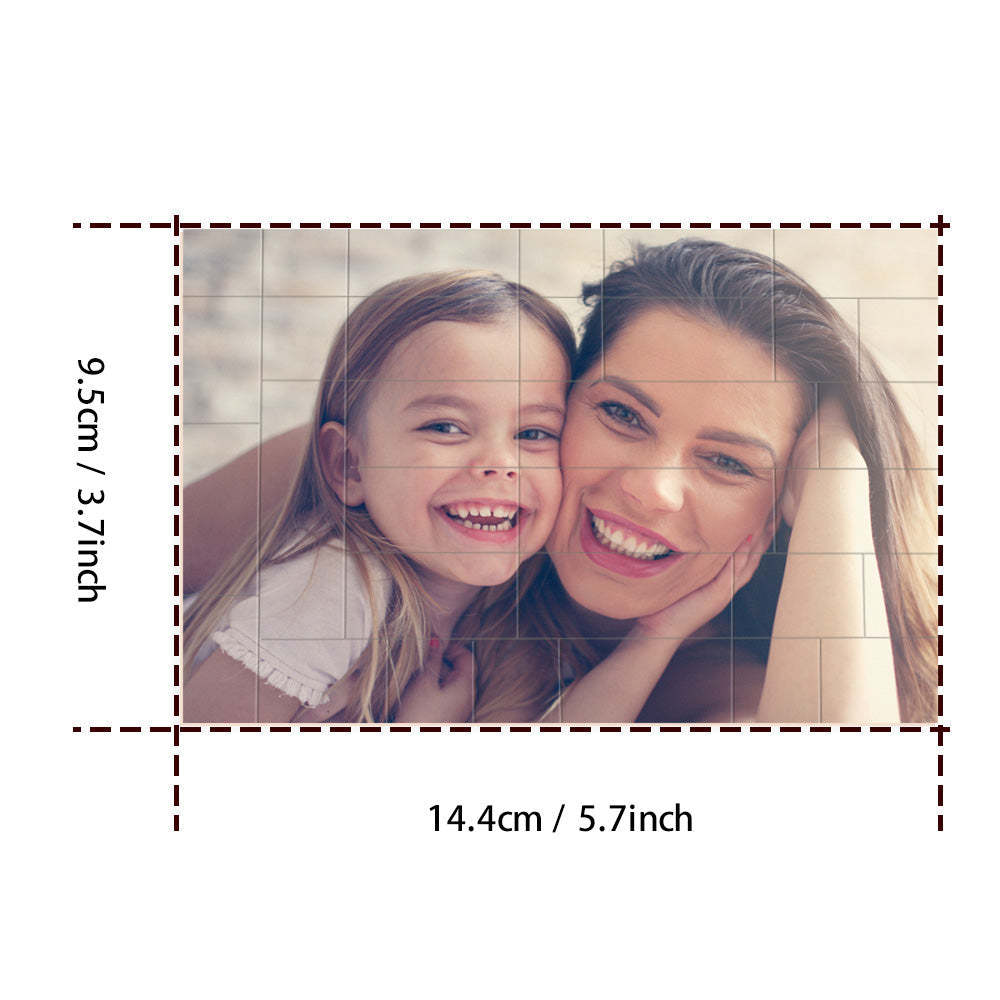 Benutzerdefinierte Foto Ziegel Puzzle Baustein Geschenke Für Kinder -