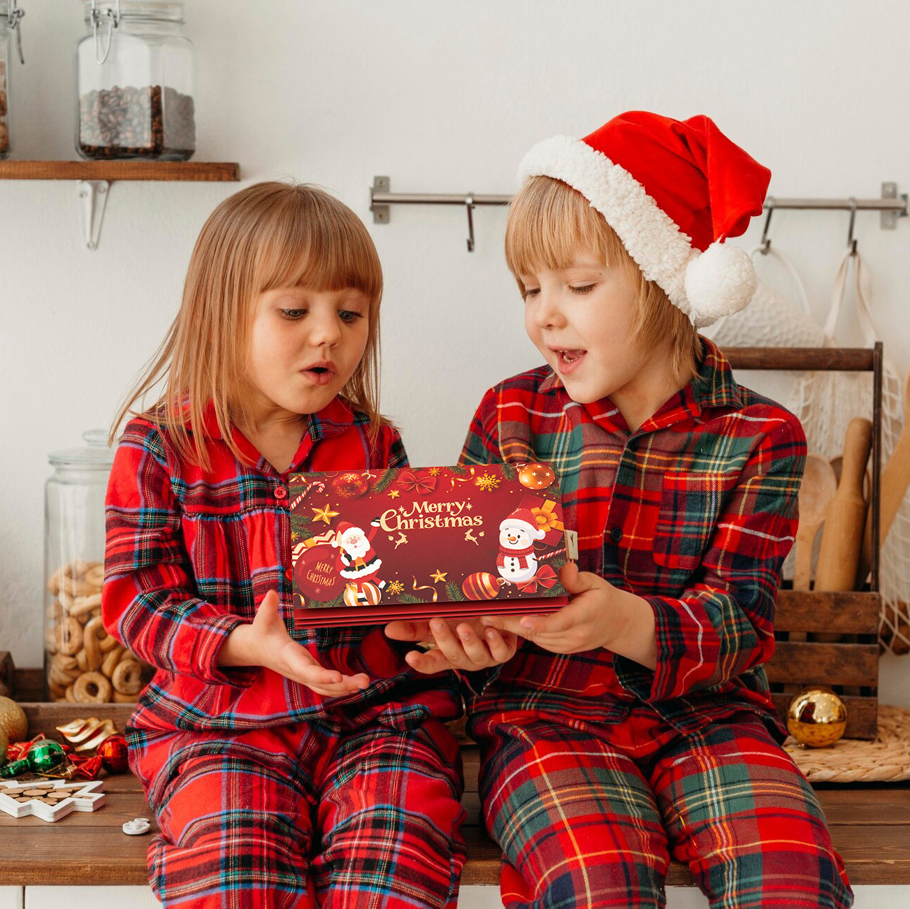 Weihnachtsgeldbeutel Mit Umschlägen – Überraschungs-geldgeschenkkarten Für Kinder, Teenager, Mama Und Papa – Kreatives Weihnachtsgeschenk - 