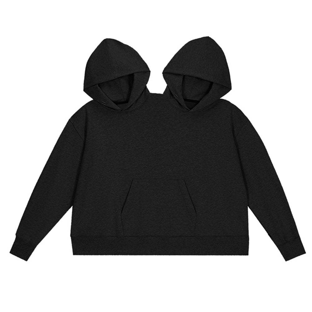 Einteiliger Partner-hoodie, Liebespyjama, Partner-jumpsuit - 