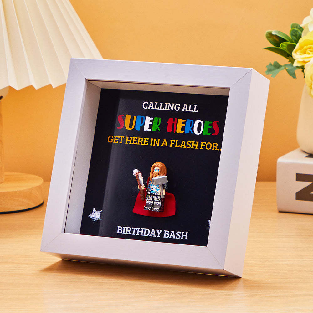 Minifiguren-displayrahmen, Geburtstagsgeschenke Für Ihn - FotoPortemonnaie