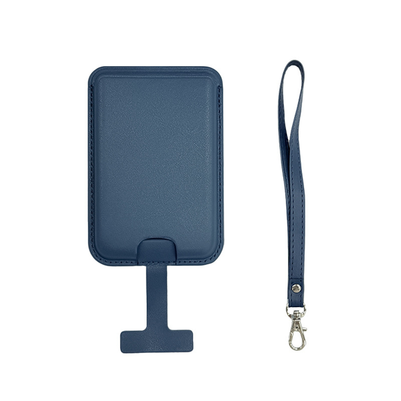Personalisierte Magnetische Handy-geldbörse Mit Umhängeband – Abnehmbarer, Stabiler Kartenhalter Und Ständer - 