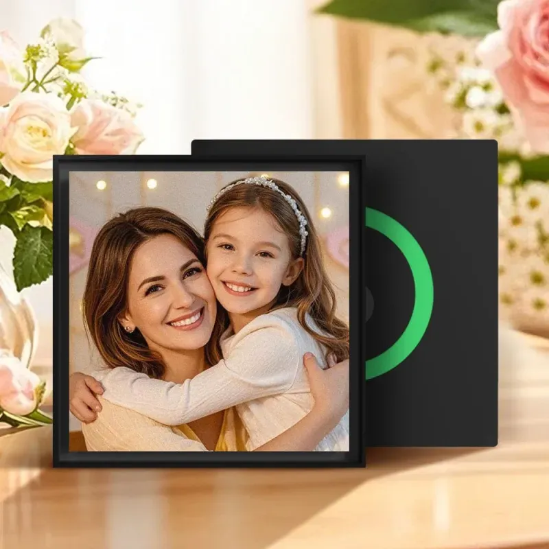 Geschenke Für Mama 5.0 Upgrade Benutzerdefinierter Musik-kühlschrankmagnet Kann 1-6 Songs Und Fotos Anpassen -