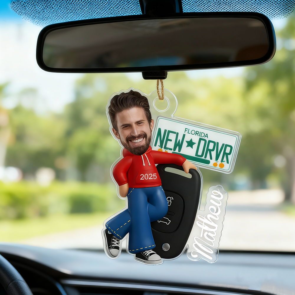 Personalisierter Weihnachtsschmuck Für Fahranfänger: Das Perfekte Geschenk Zum Ersten Auto Für Teenager - 
