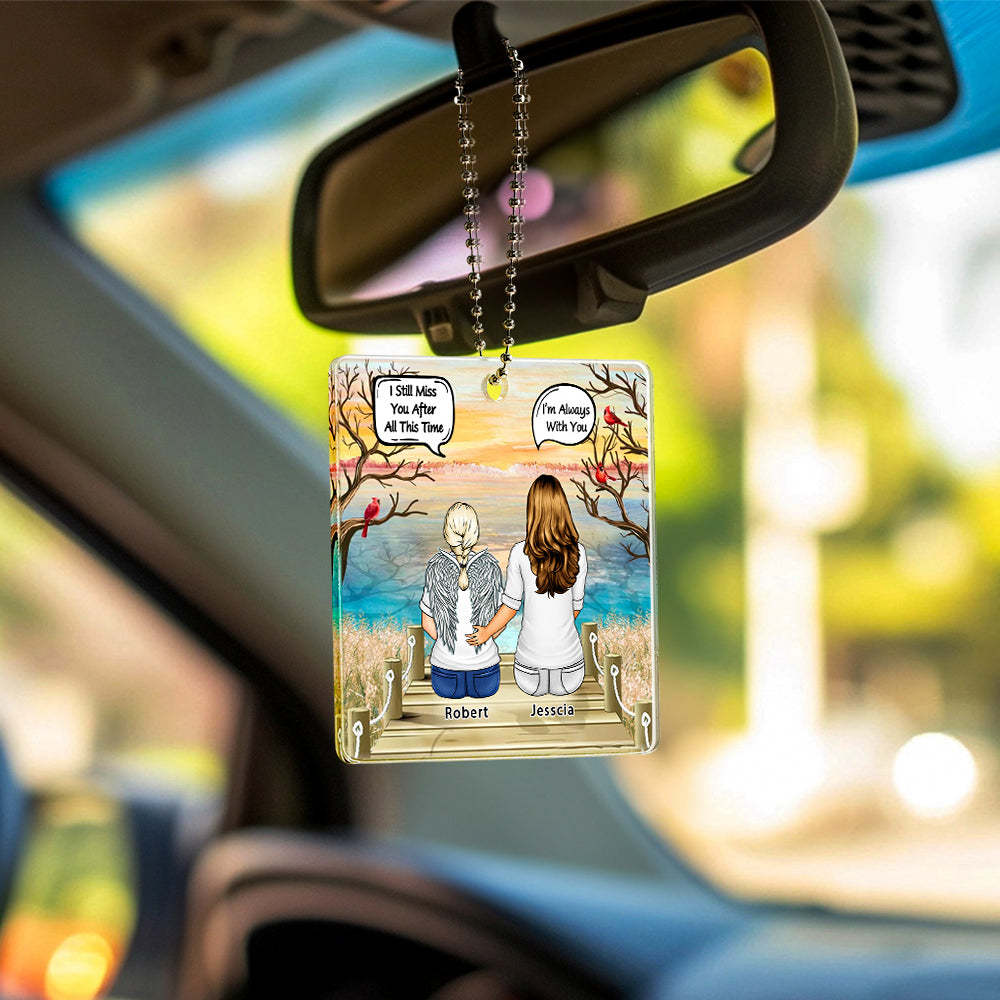 Individuelles Autoornament, Erinnerungsgeschenk Für Familie, Freunde, Geschwister Und Den Verstorbenen, Acrylornament -