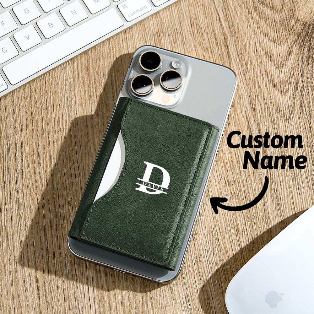 Neuer Drehbarer Magnetischer Brieftaschenständer – Mehrfachkartenhalter Mit Sicherem Snap-on-design - 