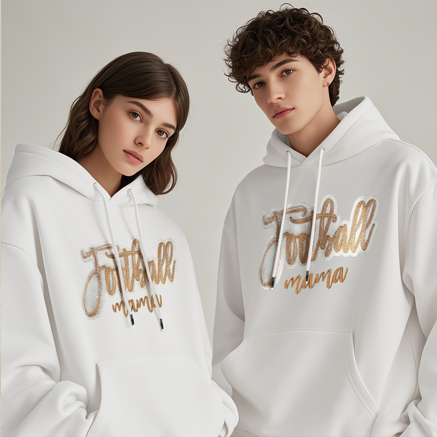 Personalisiertes Glitzer-mama-sweatshirt Für Sportbegeisterte - 