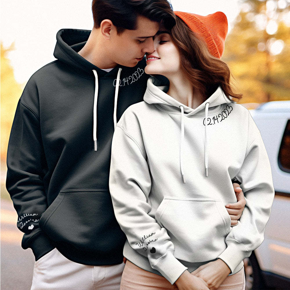 Personalisierter Hoodie Mit Individuellem Text, Langarm, Geschenkidee Für Sie - 