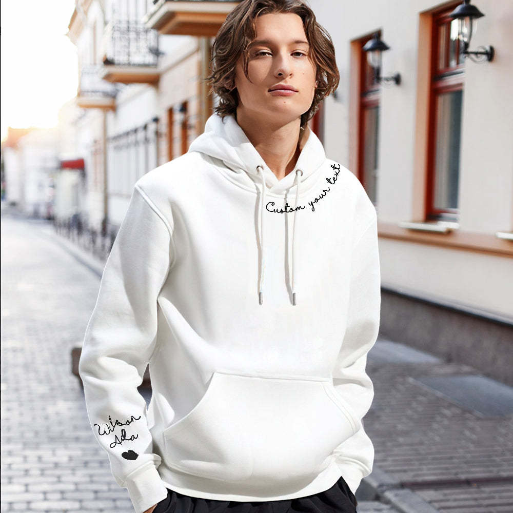 Personalisierter Hoodie Mit Individuellem Text, Langarm, Geschenkidee Für Sie - 