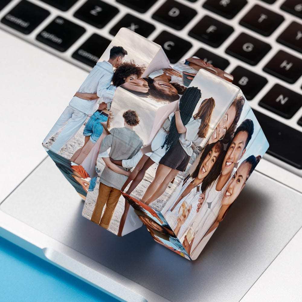 Personalisierter Fotowürfel, Rubik's Cube, Fotowürfel, Geschenk Für Freunde - 
