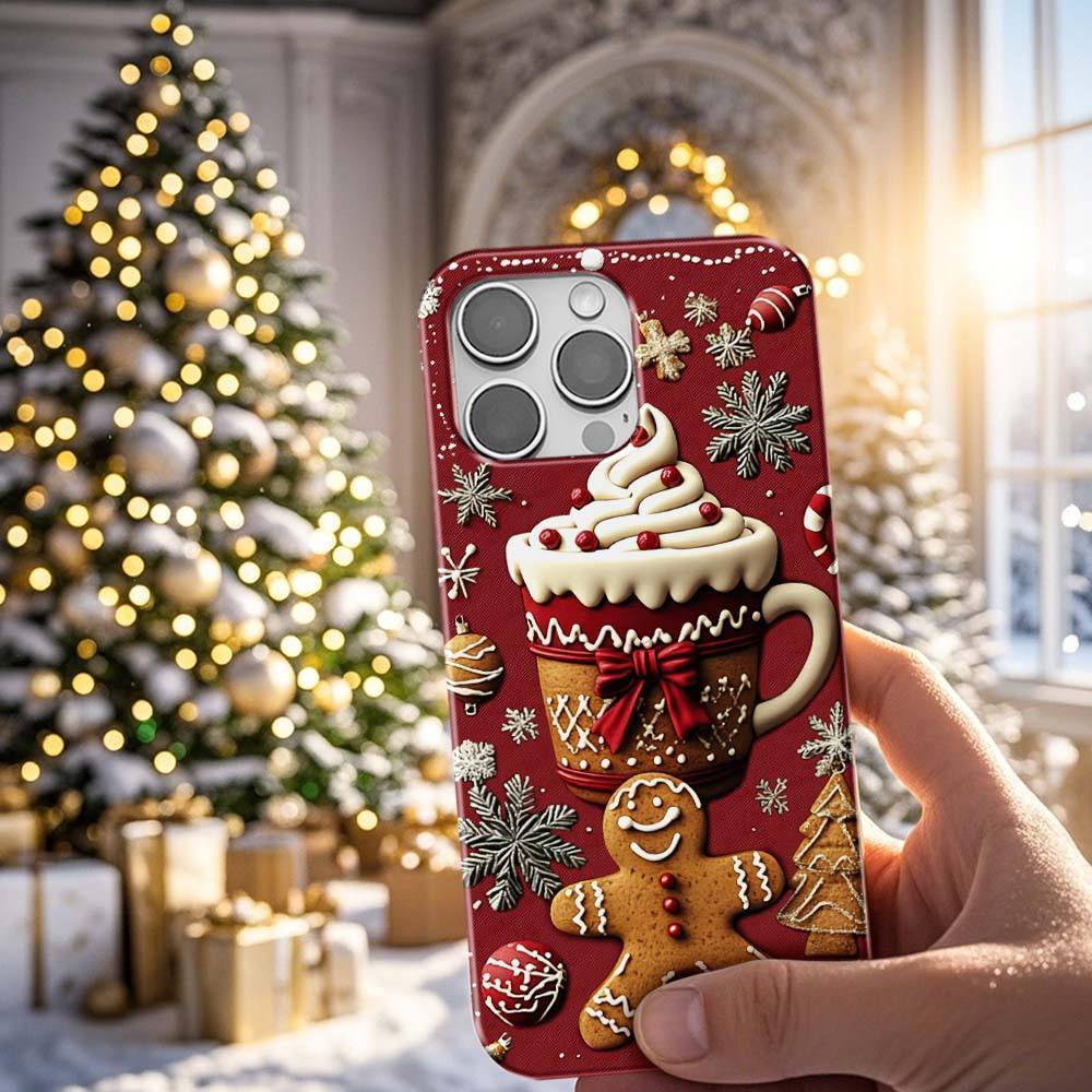 Weihnachts-3d-illusions-handyhüllen, Mehrere Stile Verfügbar, Iphone, Pixel, Samsung -