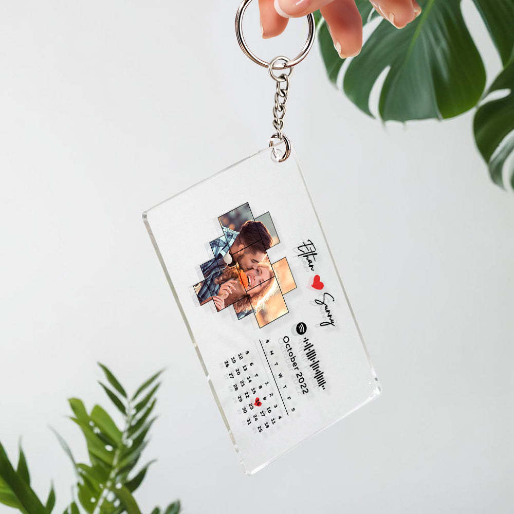 Benutzerdefinierte Spotify-plakette, Spotify-code, Song-dekor, Foto-dekor, Jubiläumsgeschenk Für Paare -