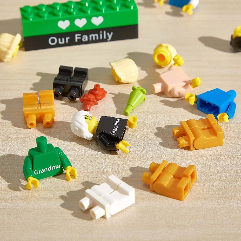 Personalisierte Paar-minifiguren Mit Optionalem Zubehör Für Ein Romantisches Geschenk