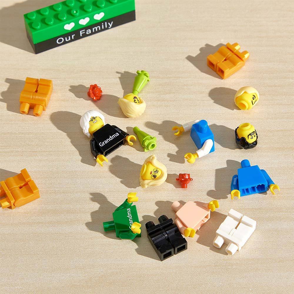 Personalisierte Paar-minifiguren Mit Optionalem Zubehör Für Ein Romantisches Geschenk