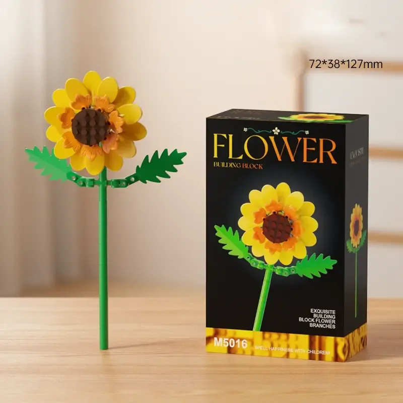 Diy Blumenbausteine ​​– 16 Blütenarten Zum Kombinieren | Ewiges Blumenstrauß-geschenk - 