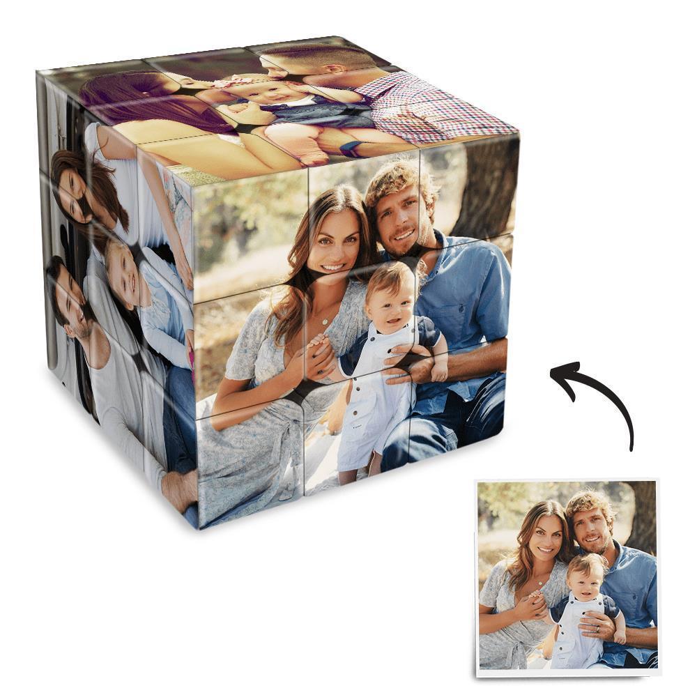 Benutzerdefinierter Zauberwürfel Mit Mehreren Fotos – Für Die Familie -