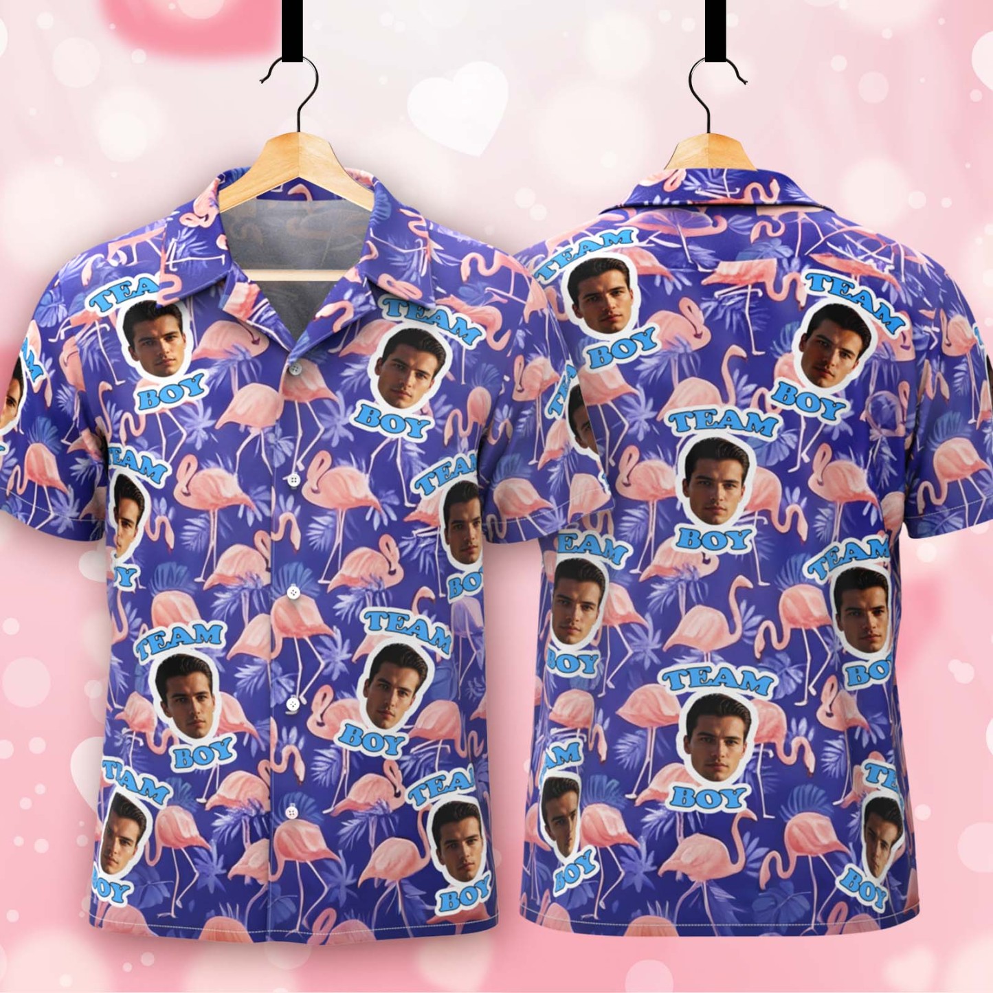 Benutzerdefinierte Hawaii-shirt Mit Gesicht Personalisierte Hawaii-foto-shirt Hund Katze Gesicht Shirt Geschenk Für Papa - 