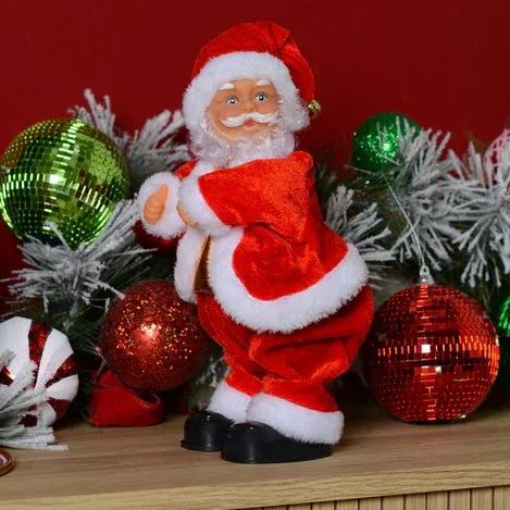 Weihnachtsmannfigur, Weihnachtsdekoration, Lustige Elektronische Dekoration Für Den Urlaub - 