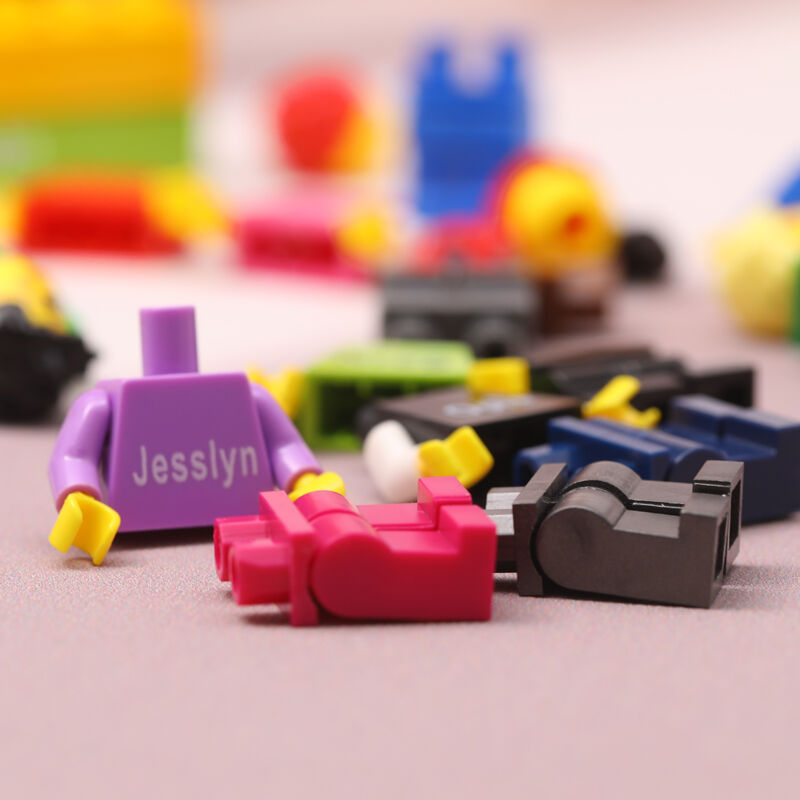 Personalisierte Paar-minifiguren Mit Optionalem Zubehör Für Ein Romantisches Geschenk