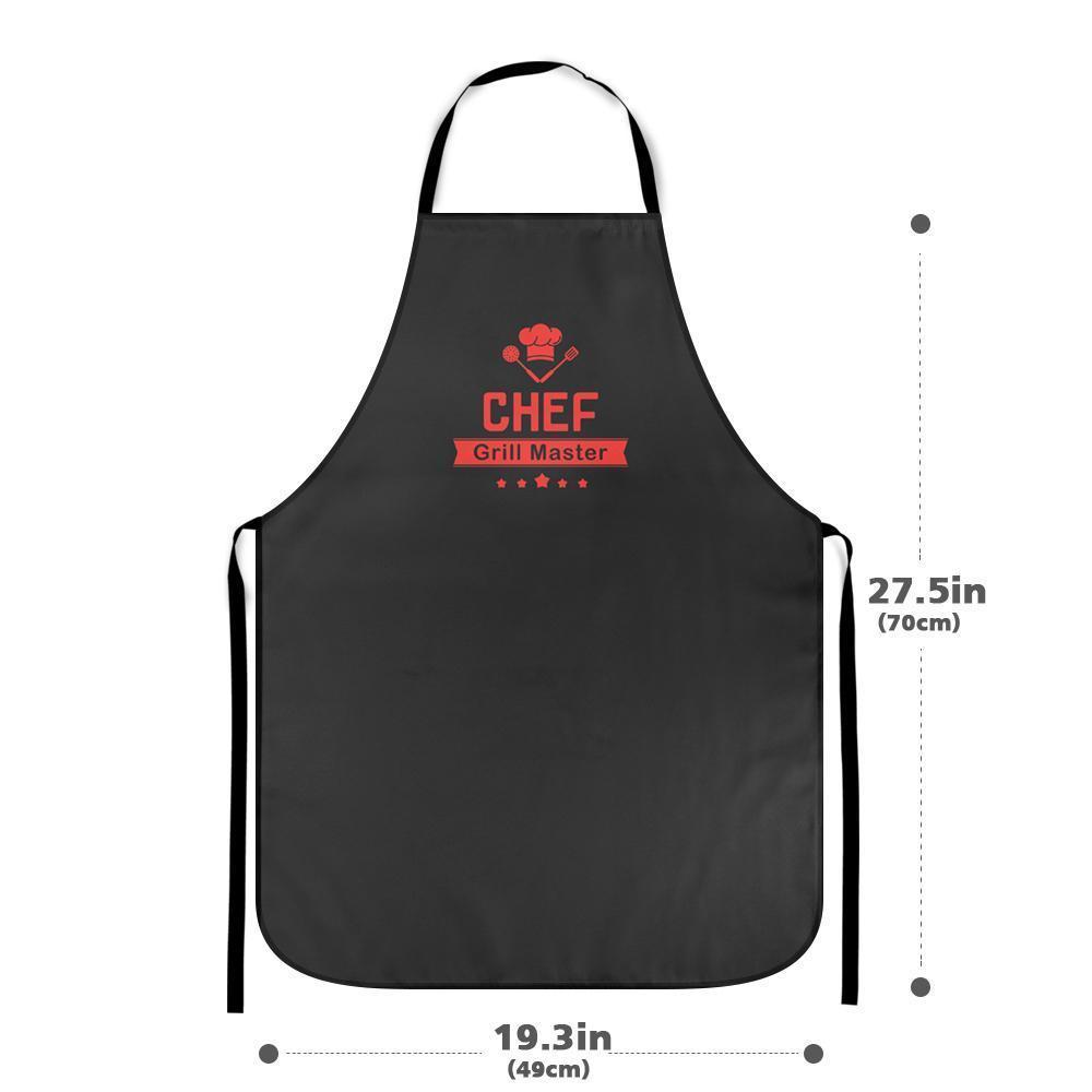 Custom Name Kitchen Cooking Apron with Your Name