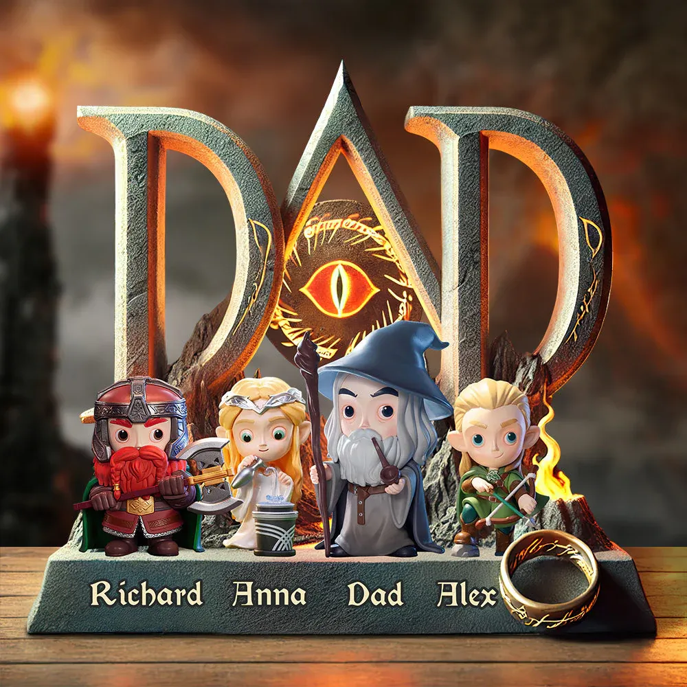 Personalized Hero Acrylic Plaque Gifts For Dad - 