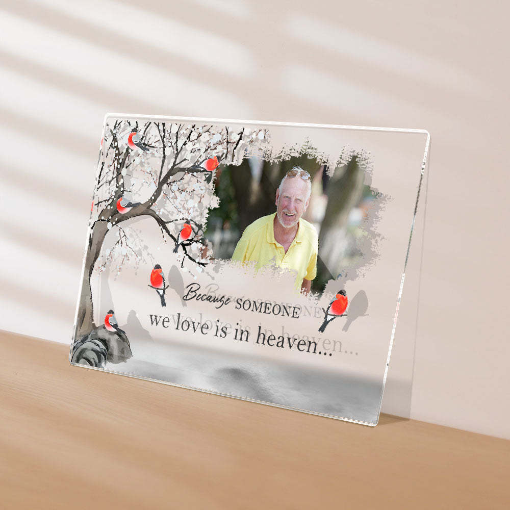 I'm Always With You - Personalized Acrylic Photo Plaque Acrylic Memorial Gifts - Myphotowallet
