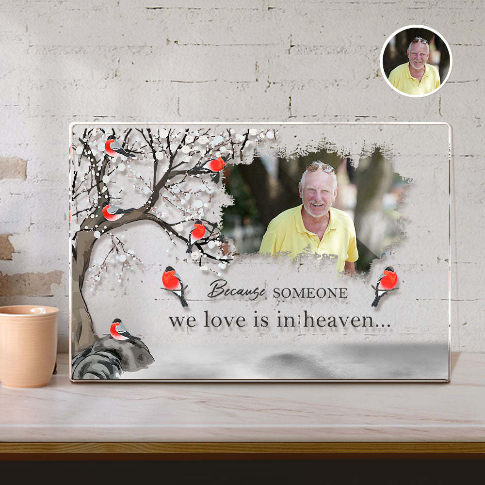 I'm Always With You - Personalized Acrylic Photo Plaque Acrylic Memorial Gifts - Myphotowallet