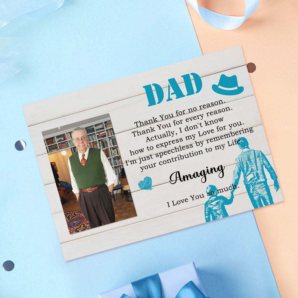 Custom Crochet Doll from Photo Handmade Look alike Dolls Gifts for Dad with Personalized Name Card - CustomPhotoWallet
