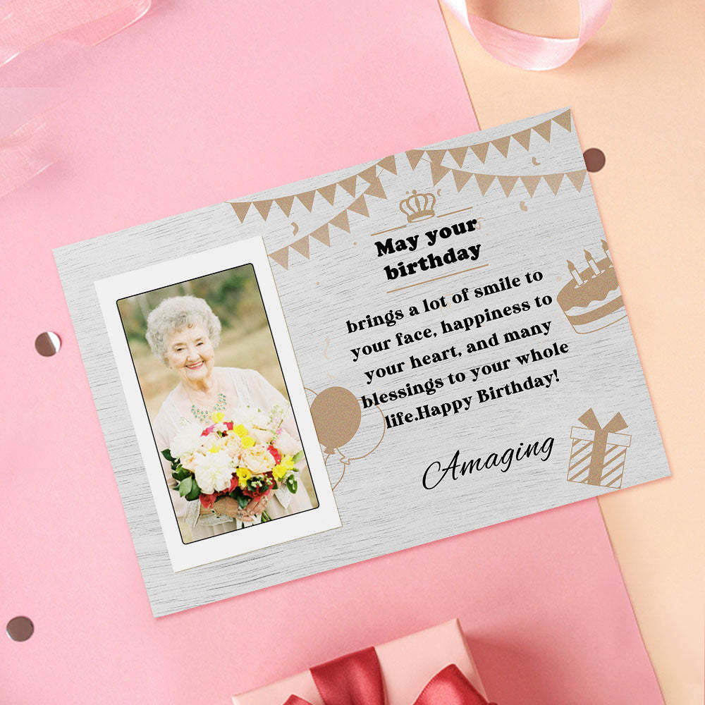 Birthday Gifts Custom Crochet Doll from Photo Handmade Look alike Dolls with Personalized Name Card - CustomPhotoWallet