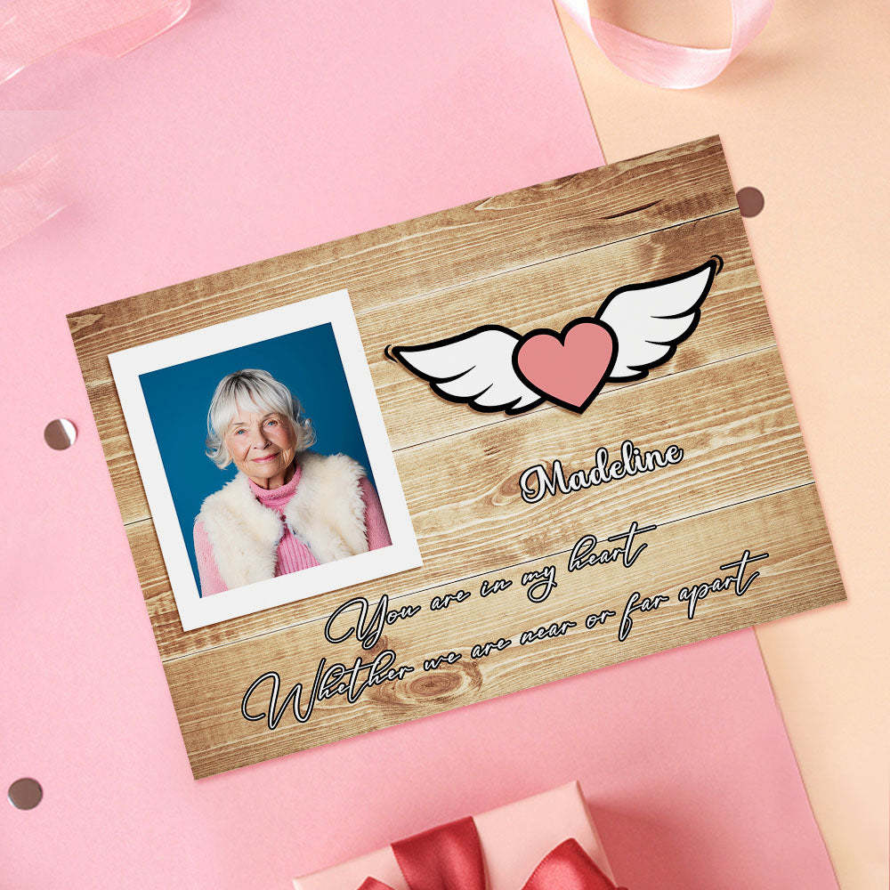 Custom Crochet Doll from Photo Handmade Look alike Dolls with Personalized Name Card Gifts for Grandma - CustomPhotoWallet