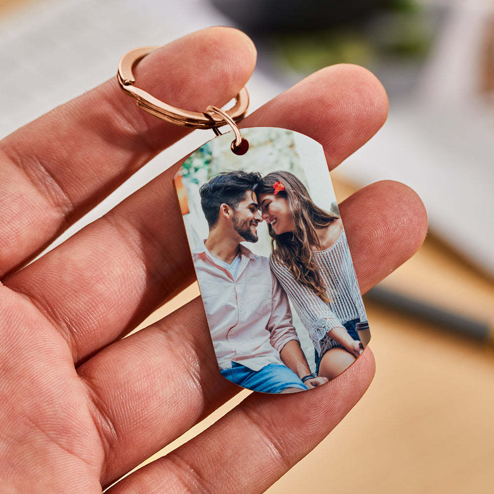 Drive Safe Have Fun Keychain Custom Keychain with Photo Drive Safe Keychain for Boyfriend Gifts for Men - photowatch