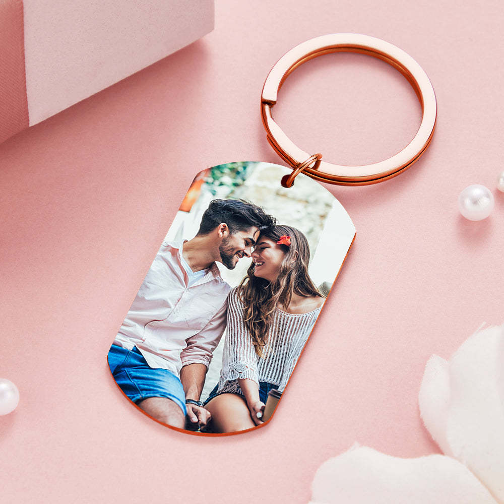 Drive Safe Have Fun Keychain Custom Keychain with Photo Drive Safe Keychain for Boyfriend Gifts for Men - photowatch