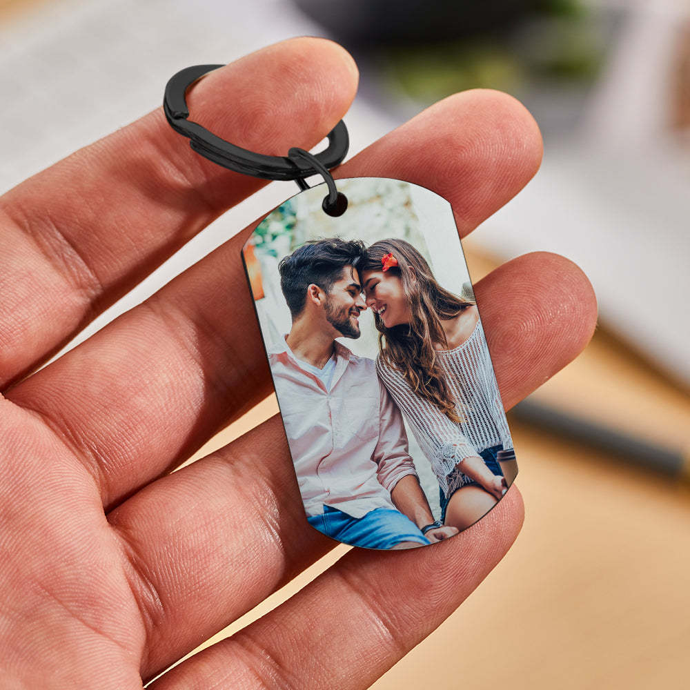 Drive Safe Have Fun Keychain Custom Keychain with Photo Drive Safe Keychain for Boyfriend Gifts for Men - photowatch
