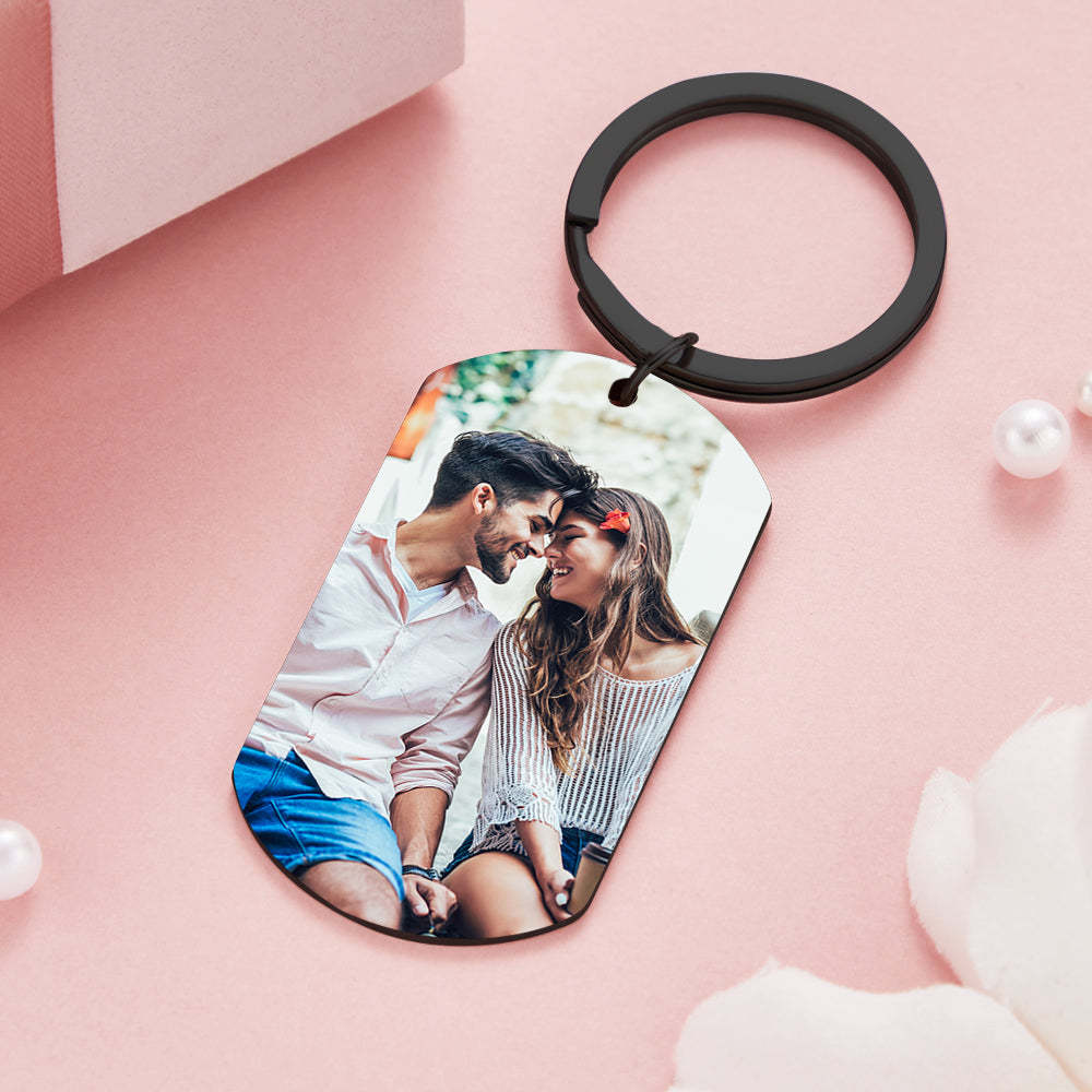Drive Safe Have Fun Keychain Custom Keychain with Photo Drive Safe Keychain for Boyfriend Gifts for Men - photowatch