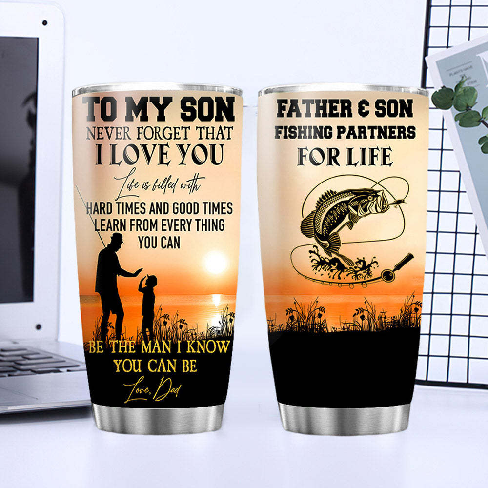 Best Dad Travel Mug 20oz Stainless Steel Insulated Travel Mug Father's Day Gift - Myphotowallet