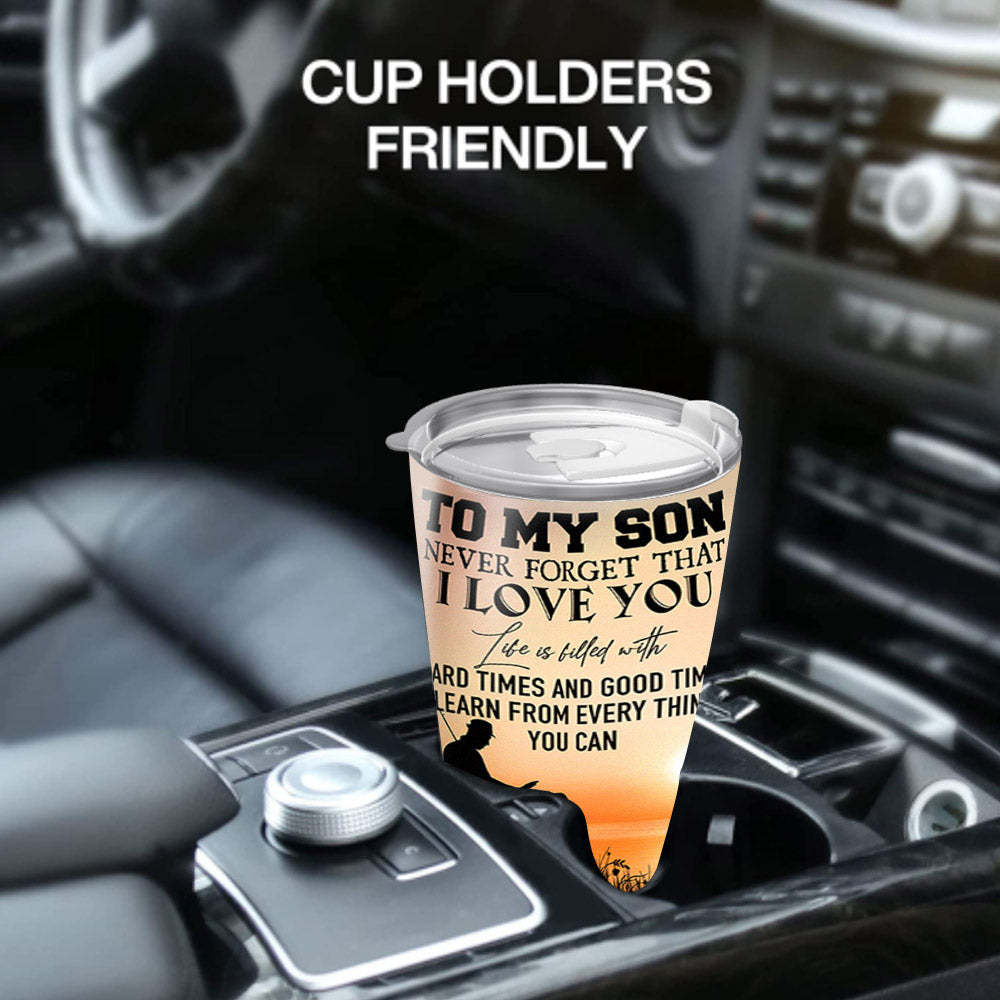 Best Dad Travel Mug 20oz Stainless Steel Insulated Travel Mug Father's Day Gift - Myphotowallet