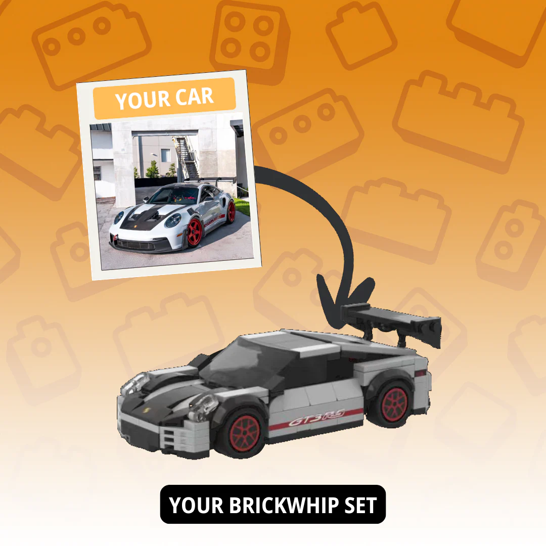 Custom Photo Car Brick Set - 